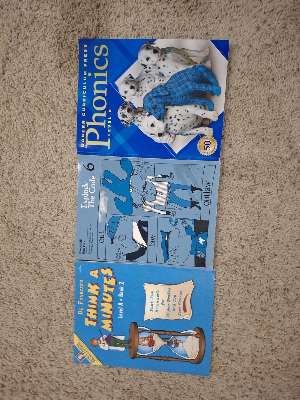 2nd Grade Bundle: Phonics, Explode The Code, & Think A Minute brain puzzles